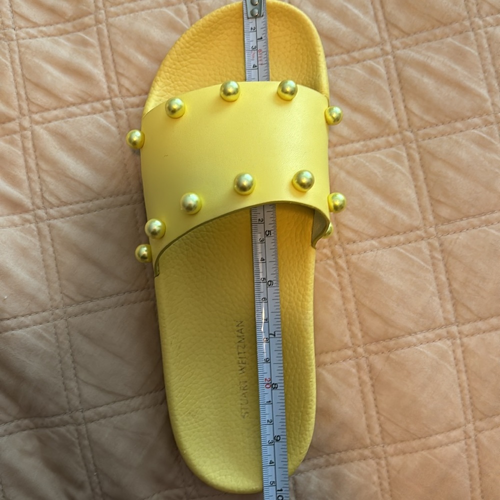 Stuart Weitzman Studded Slides - Picture 9 of 9